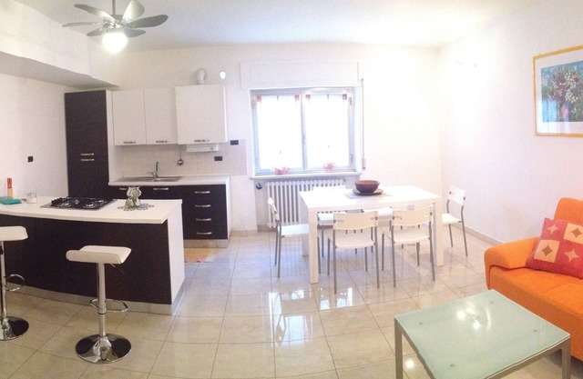 In der Villa, komfortable Wohnung mit Garten