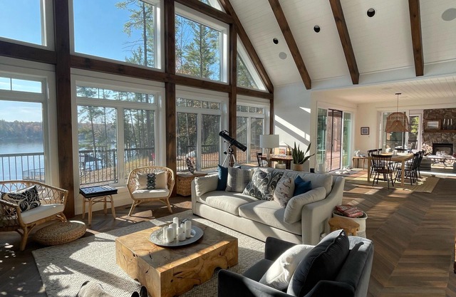 Incredible Cottage on Crystal Lake. Very private on 7 acres