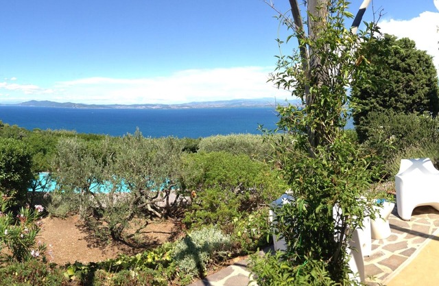 Unabhängige Villa mit Meerblick 180 Grad von Ansedonia auf der Insel Elba