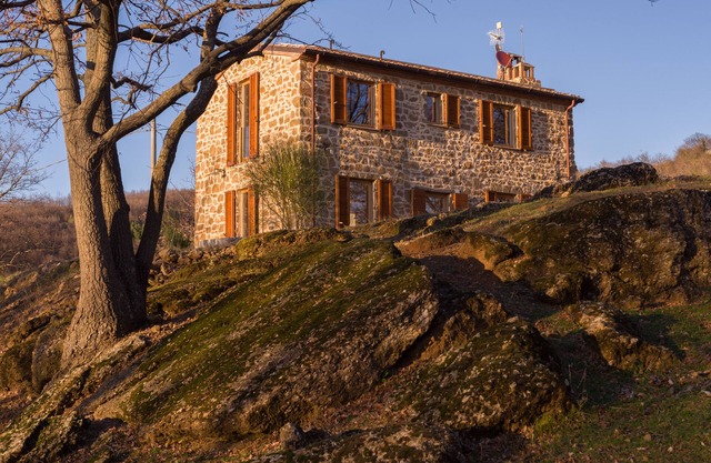 autonom und unabhängig südliches Toskana Bauernhaus an der Grenze zu Nord Lazio