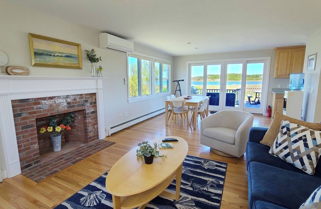 Indian Neck 2BD--Chipman's Cove Water Views, Less than 0.2 Mi to Burton Baker Beach, A/C
