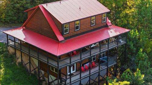 Indoor Pool Theater Hot Tub Mountain Views Near Dollywood Crimson Crest by AvantStay