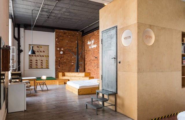 Industrielle Ferienwohnung 3 in der alten Spinnerei