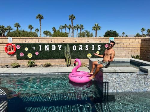 IndyOasis: pool*spa*games*BBQ*4BR2BA. Wlk2Festivls