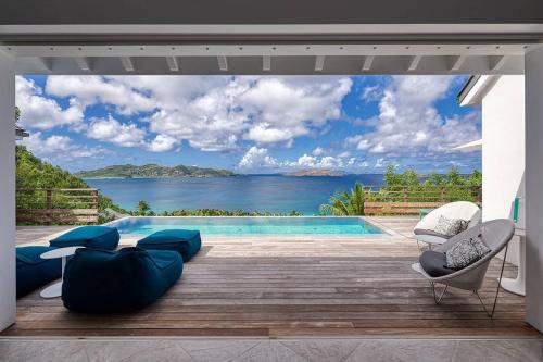 Infiniti Entire Luxury Villa Breath Taking View in St Barth