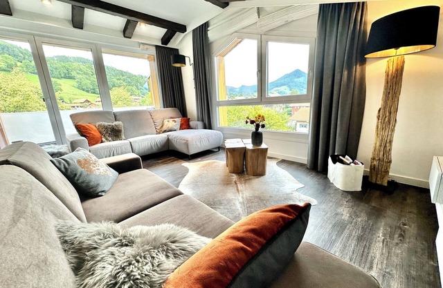 AlpenOase Schliersee Suite mit Sauna und Berg-Panoramablick