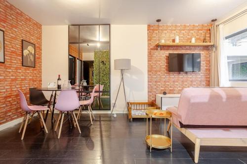 Interior con estilo y accesible
