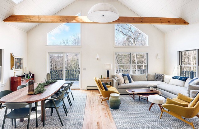 Interior designed chalet in the Catskill Mountains; wraparound deck, scenic...