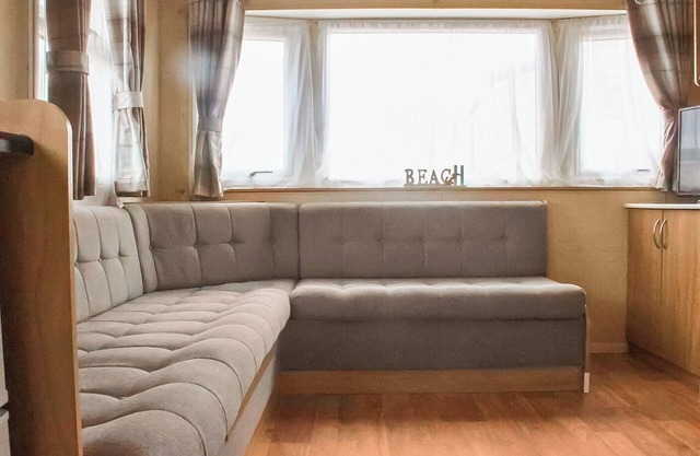 Introducing the ABI Vista, a 2-bedroom caravan designed to accommodate up to 6 guests.