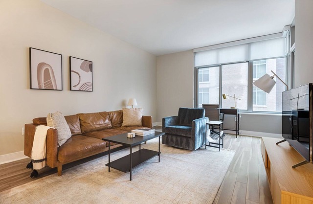 Inviting Bethesda 1BR w/ Rooftop Pool, nr Dining & Metro, by Blueground