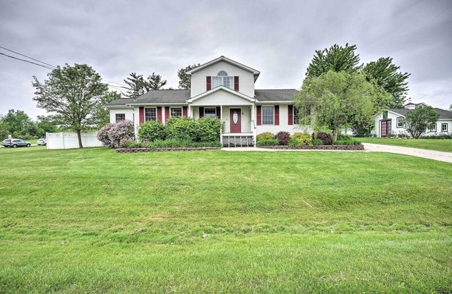 Irish Hills Farmhouse w/ Furnished Deck & Playset