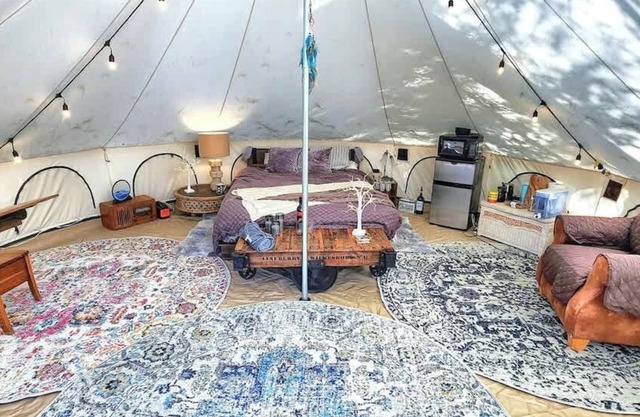 Island Glamping w/ Boat, HotTub and Pet Friendly