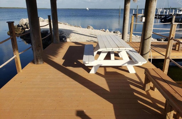 Island Paradise with private beach & private bay sunset views.
