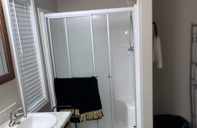 It's a nice quiet 4 bedroom trailer house.