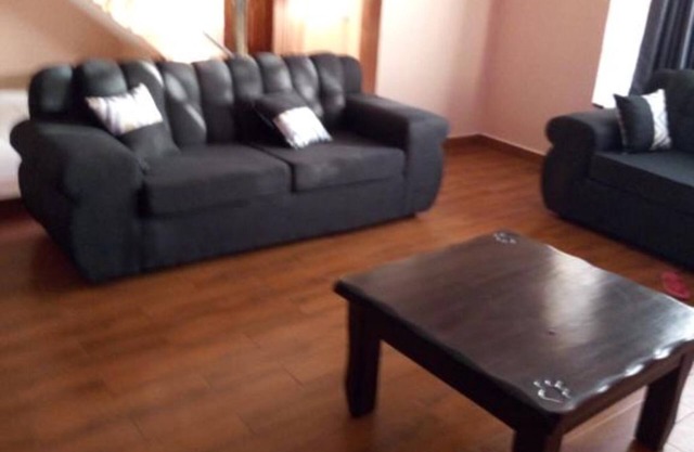 Es ist gemütlich und in einer Wohnanlage