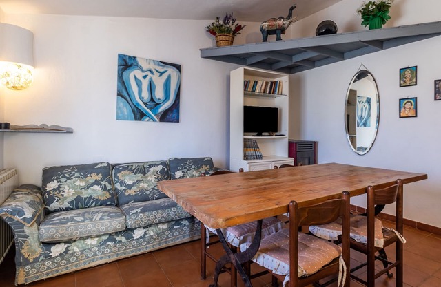 Ferienwohnung La casa di Maurizio mit Meerblick, Balkon und WLAN
