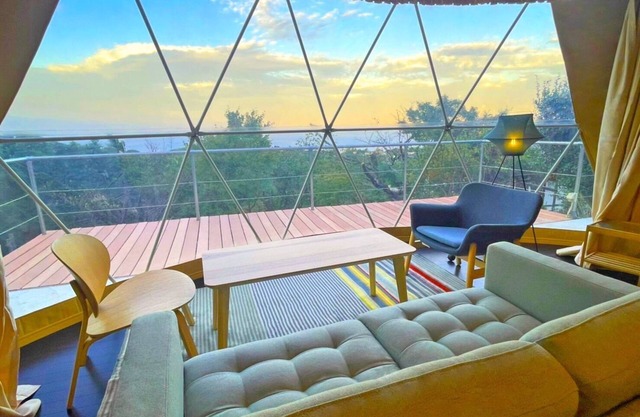 Izu Coco Dome Tent D 1 night with 2 meals and / Ito Shizuoka