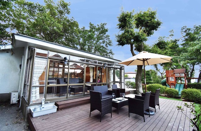 Izu Kogen Ito · Glamping bei Izu Kogen!BBQ mit Haustieren auf Holzdeck.Familienhaus mit Hängemattenrutsche