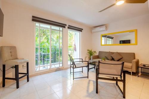 Jardín Departamento privado 2 habitaciones Cancún