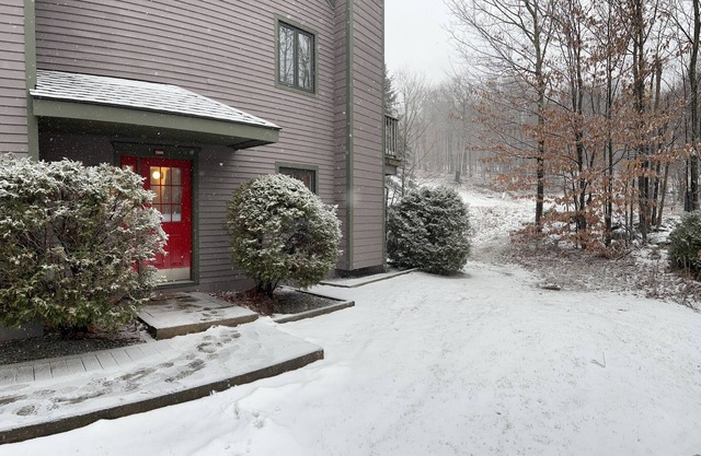 Jay Peak's Premier Ski-In / Ski-Out Location-just steps from the trail