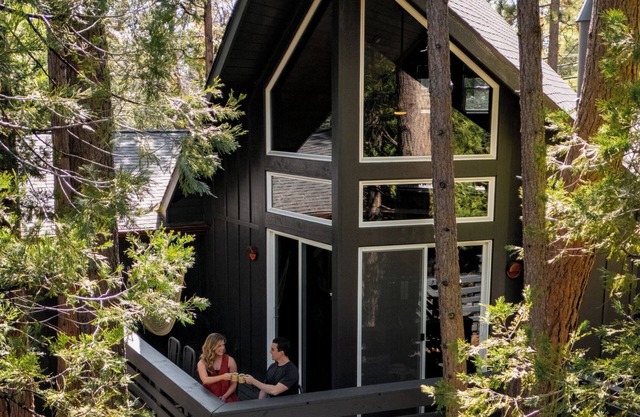 Juniper by Freewyld | A-Frame Cabin + Hot Tub