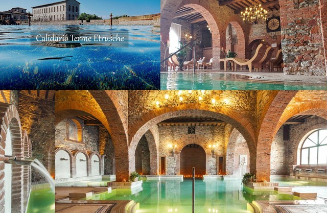 Just 5 minutes from the Etruscan Baths and 10 minutes from the Gulf of Baratti.