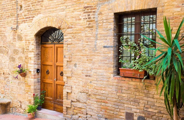Apartment in San Gimignano mit 1 Schlafzimmern 3 Schlafplätzen