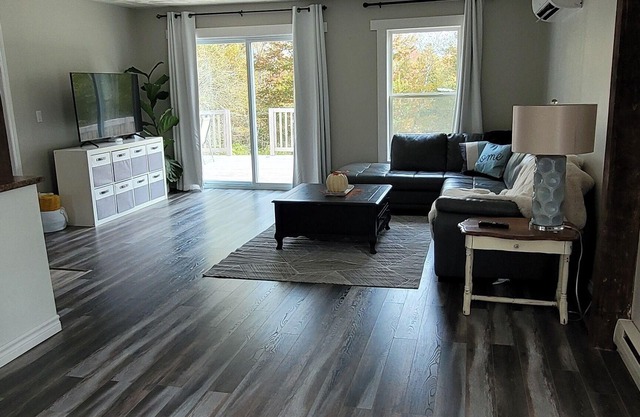 just steps away from the Macquadavic River,minutes away from the bay of Fundy
