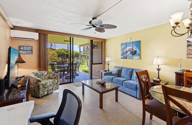 Kamaole Sands 10-113 - Ocean View, Ground Level, Stunning Renovation, Split-AC!