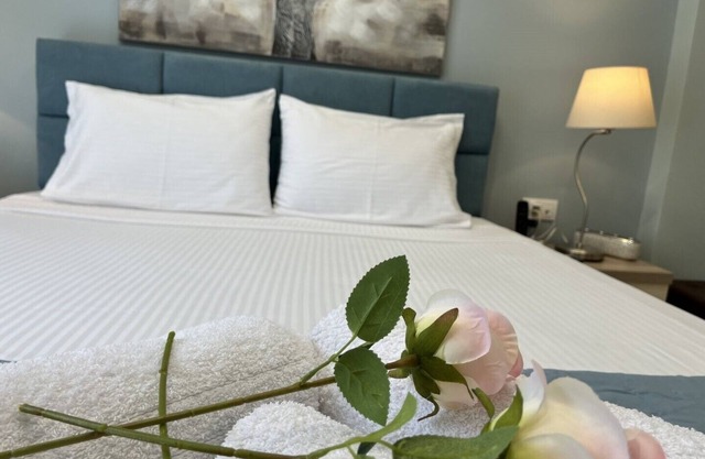 Kavala Port Apartments - Deluxe Apartment KONSTANTINA 800 meters from the beach