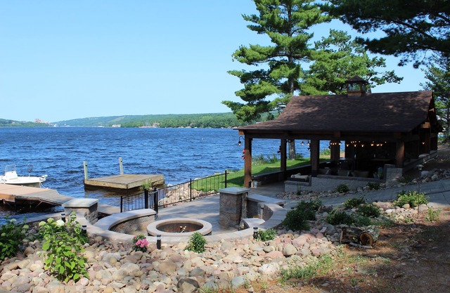 Kemps Rentals-Loft Rental -Sauna-neben Portage Lake-Beach-Feuerstelle & Pavillon