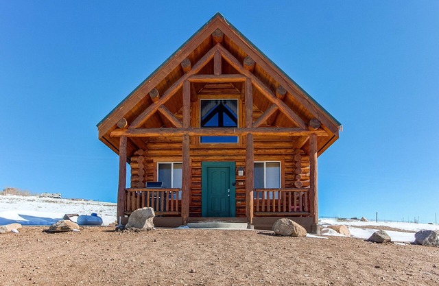 Kenosha Log Cabin with Beautiful Mountain Views