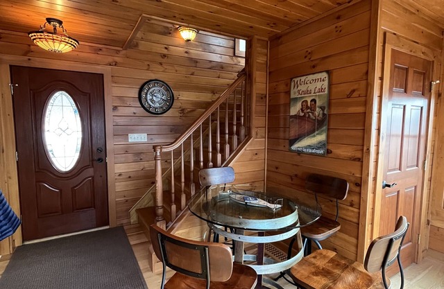 Keuka Lakefront Getaway with private beach and amazing waterfront views