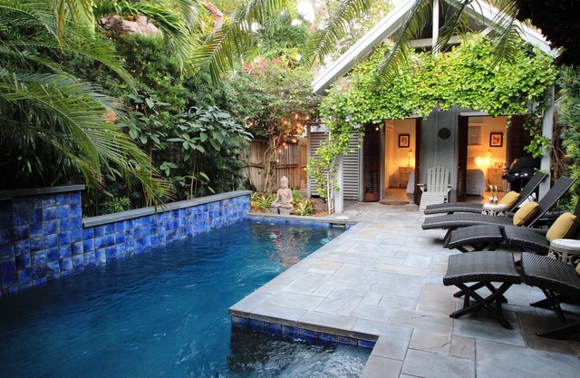 Key West Oasis, separates Cottage, sehr privater Pool und Hinterhof