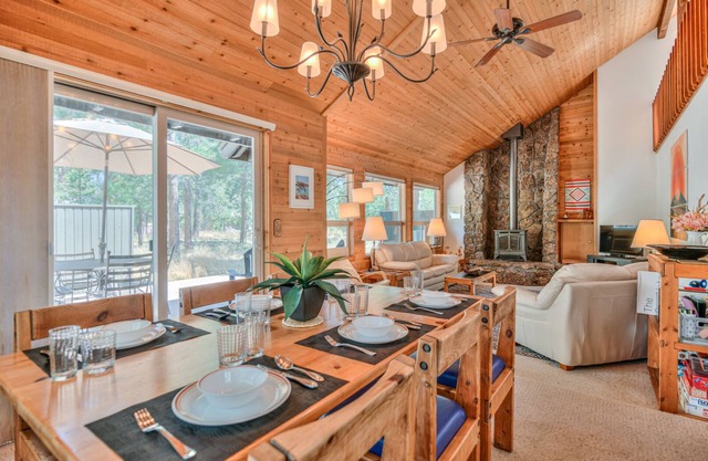 Kid friendly, Hot tub, dog welcome, portable ac, Bikes, games! Perks included