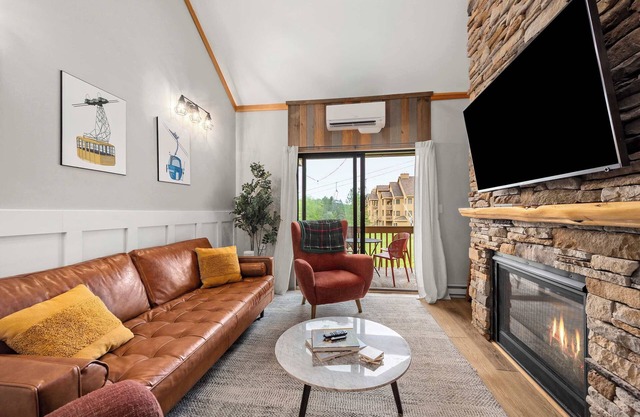 Neu renovierte Ski-In / Out-Wohnung Holiday Valley