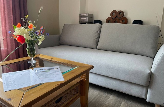 Komfortable Ferienwohnung Westflügel Knappe Gerhard mit Terrasse auf Usedom -