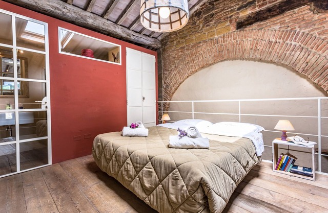 La Badia, ein Loft-Studio, umgeben von viel Grün