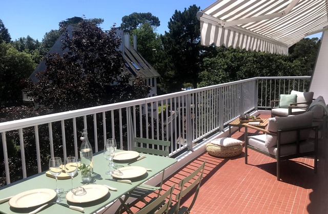 La Baule Les Pins - T3 -62 m2 Southwest terrace 20m2, near the beach. 6 Pers