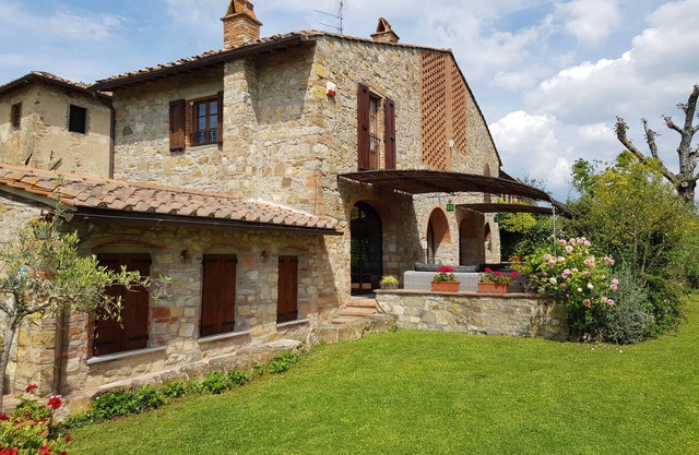 LA CASA DI MANUELA, Chianti Villa JACUZZI zwischen Florenz und San Gimignano