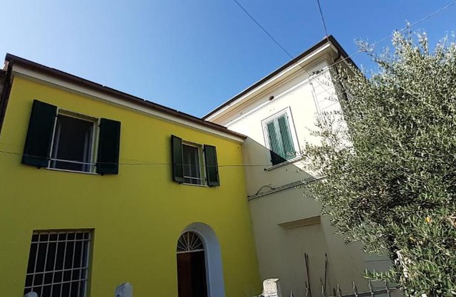 La casa gialla del Ristoro Agricolo Vecchiano