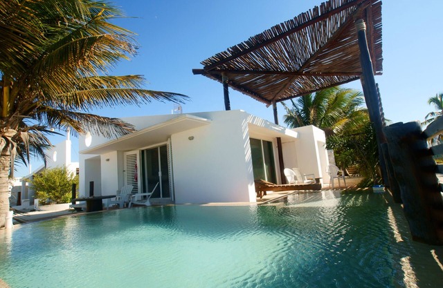 La Casita de Chelem Haus / mit einem schönen Maya-Pool