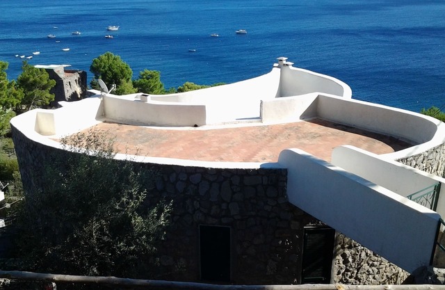 La Chiocciola Nerano Panoramavilla mit Blick auf das Meer