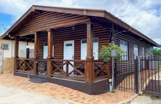La Choza in the heart of the town of Boqueron with access to the beach.