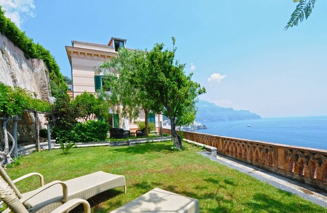 Amalfi Charming 23places Villa mit Blick auf das Meer, keine Stufen, Parkplatz auf Anfrage