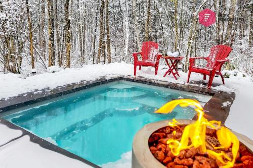 La North Star de Portneuf/Private SPA in forest