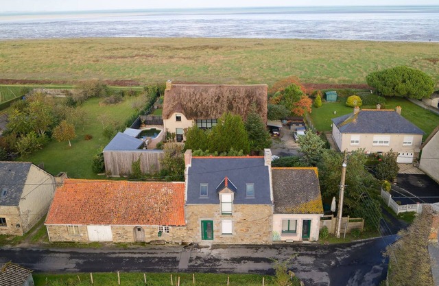 Bol d'air in der Bretagne-Küste