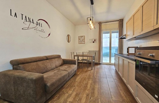 La Tana del Dolcetto, alloggio con terrazzo