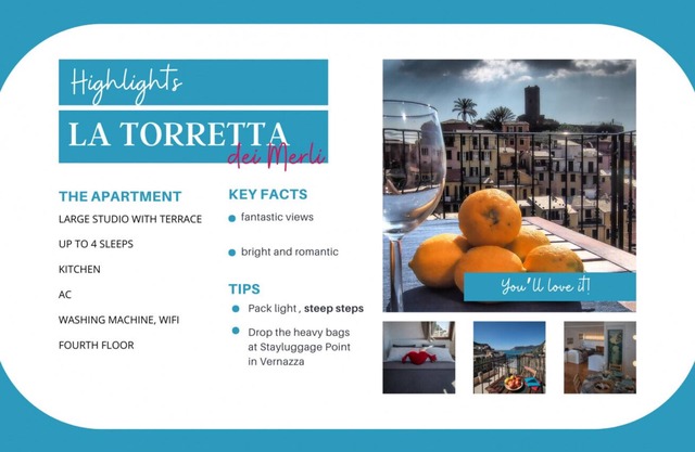 La Torretta dei Merli with Views