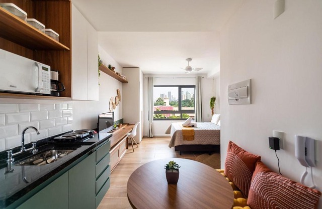 LA5 Studio Charmoso com Acesso Fácil ao Metrô